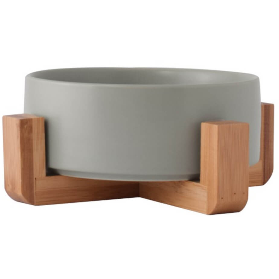 1-Piece Pet Bowl & Stand