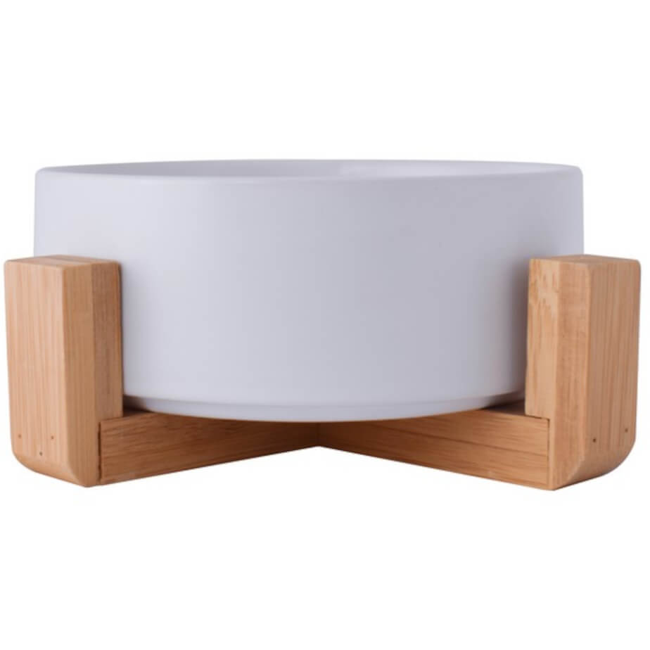 1-Piece Pet Bowl & Stand