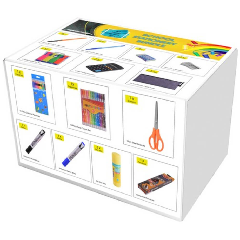 32-Piece Back to School Stationery Pack