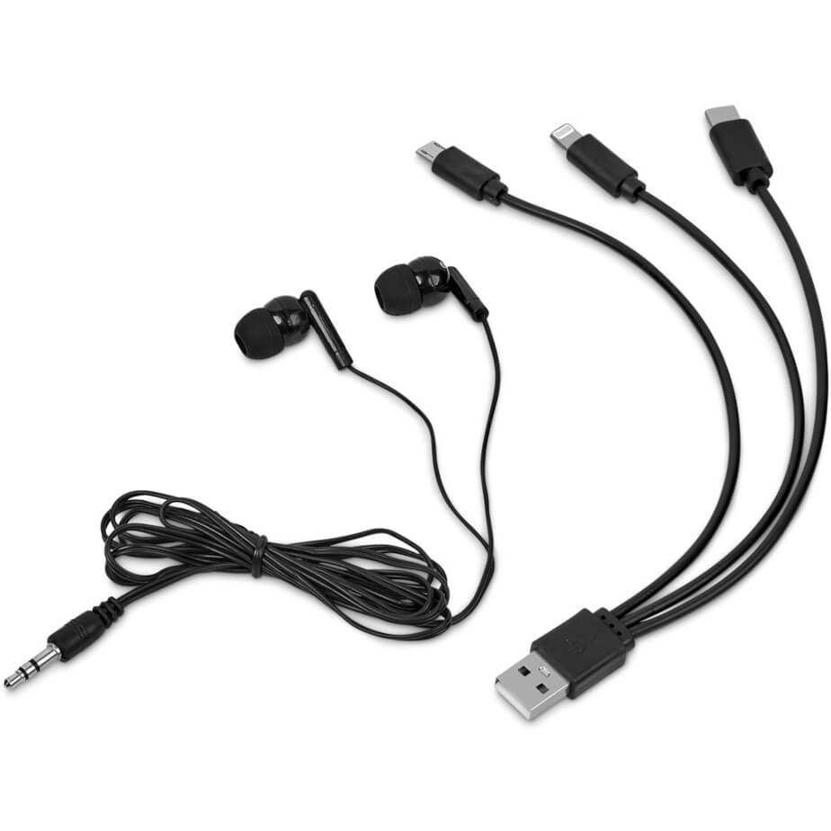 Altitude Zenia Earbuds & Tri-Cable Set