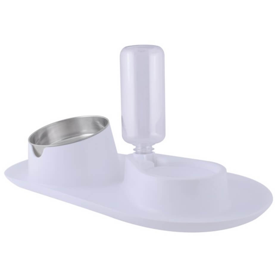 Anti-Splash Pet Bowl & Auto Water Dispenser