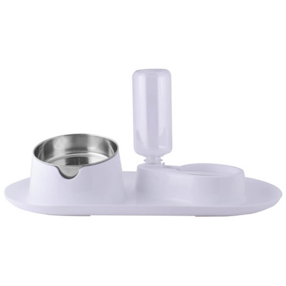 Anti-Splash Pet Bowl & Auto Water Dispenser