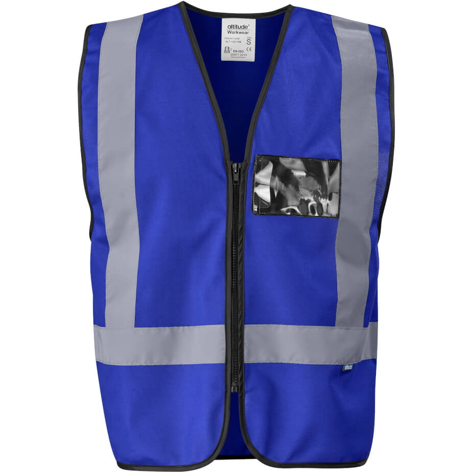 Direction En4 Hi-Viz Reflective Full Zip Vest