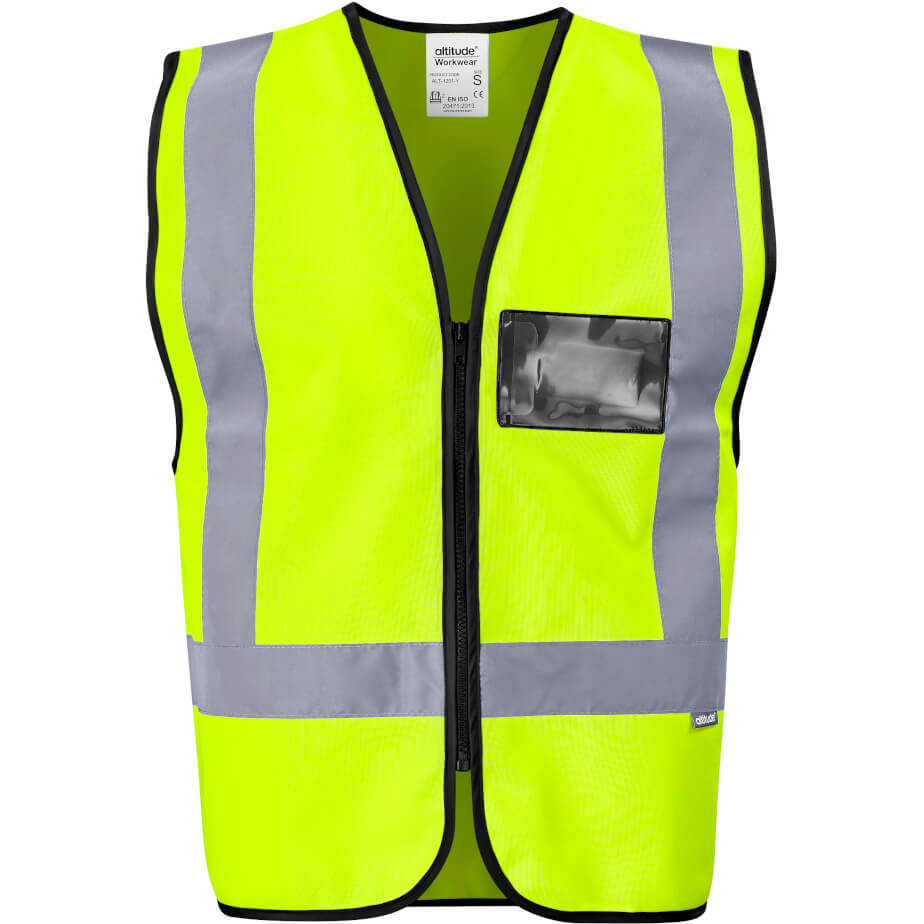 Direction En4 Hi-Viz Reflective Full Zip Vest