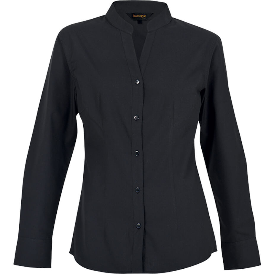 Ladies Barista Blouse Long Sleeve