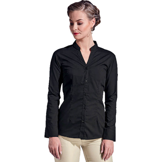 Ladies Barista Blouse Long Sleeve