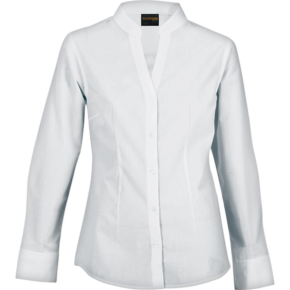 Ladies Barista Blouse Long Sleeve