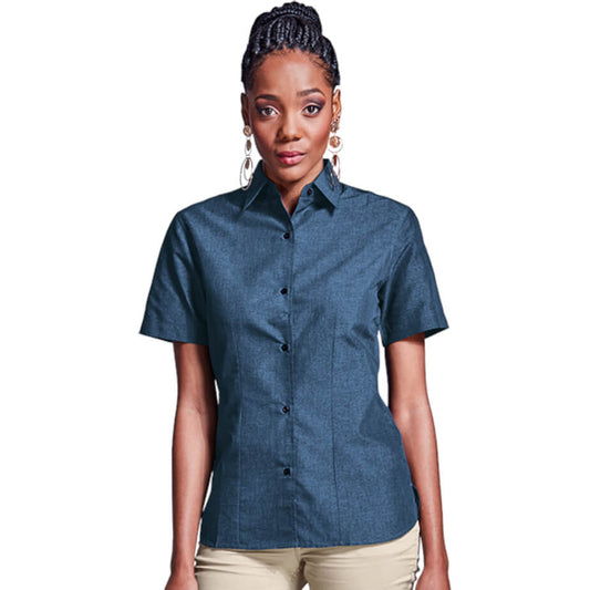 Ladies Berlin Blouse Short Sleeve