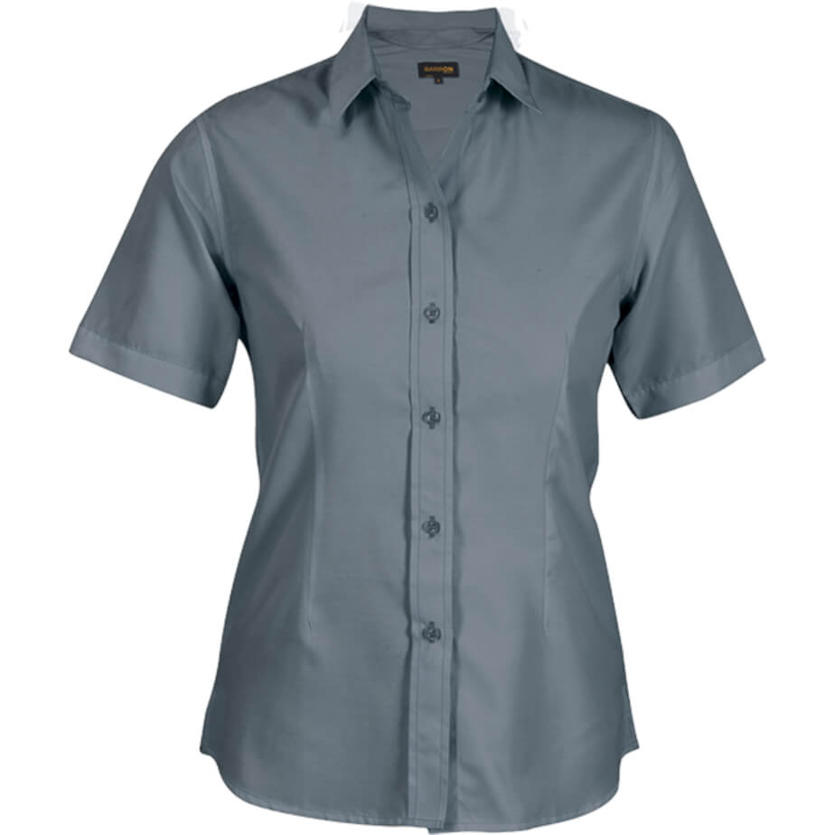 Ladies Easy Care Blouse Short Sleeve