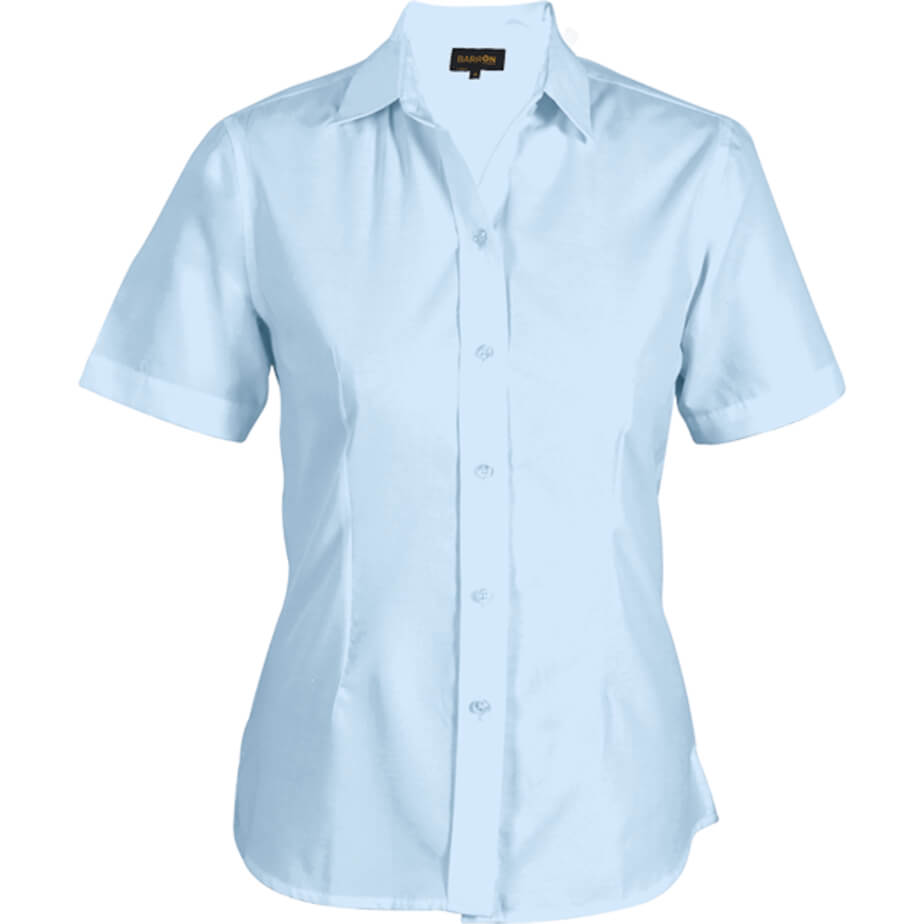 Ladies Easy Care Blouse Short Sleeve