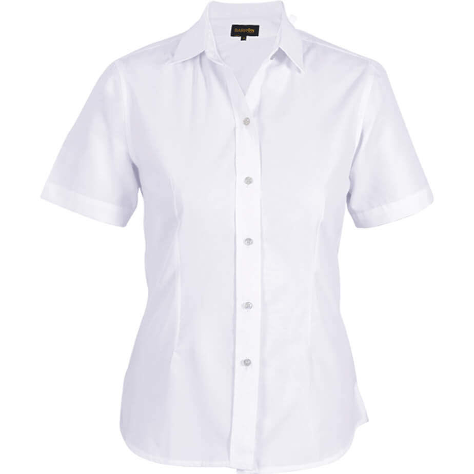 Ladies Easy Care Blouse Short Sleeve