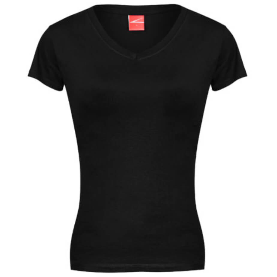 FWRD Ladies Fitted V-Neck T-Shirt