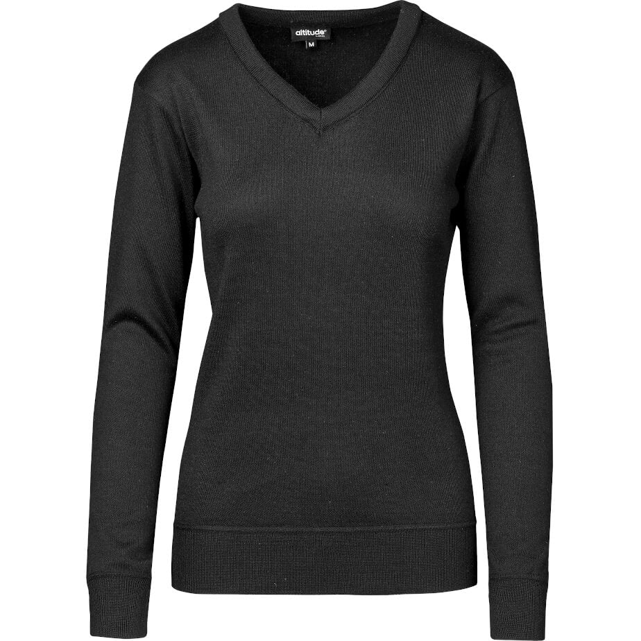 Ladies Long Sleeve Peru V-Neck Jersey