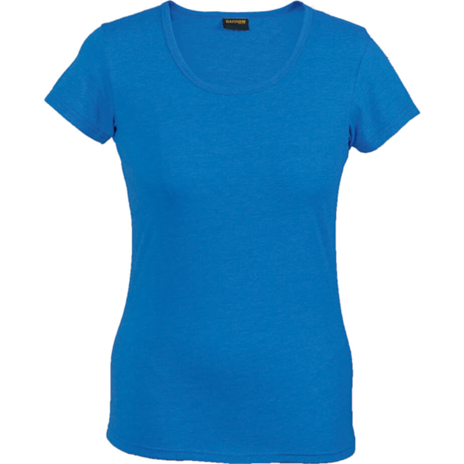 Ladies Melange Crew Neck T-Shirt