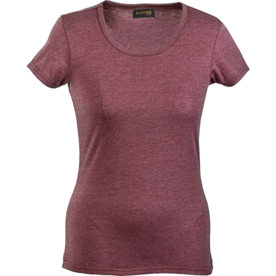 Ladies Melange Crew Neck T-Shirt