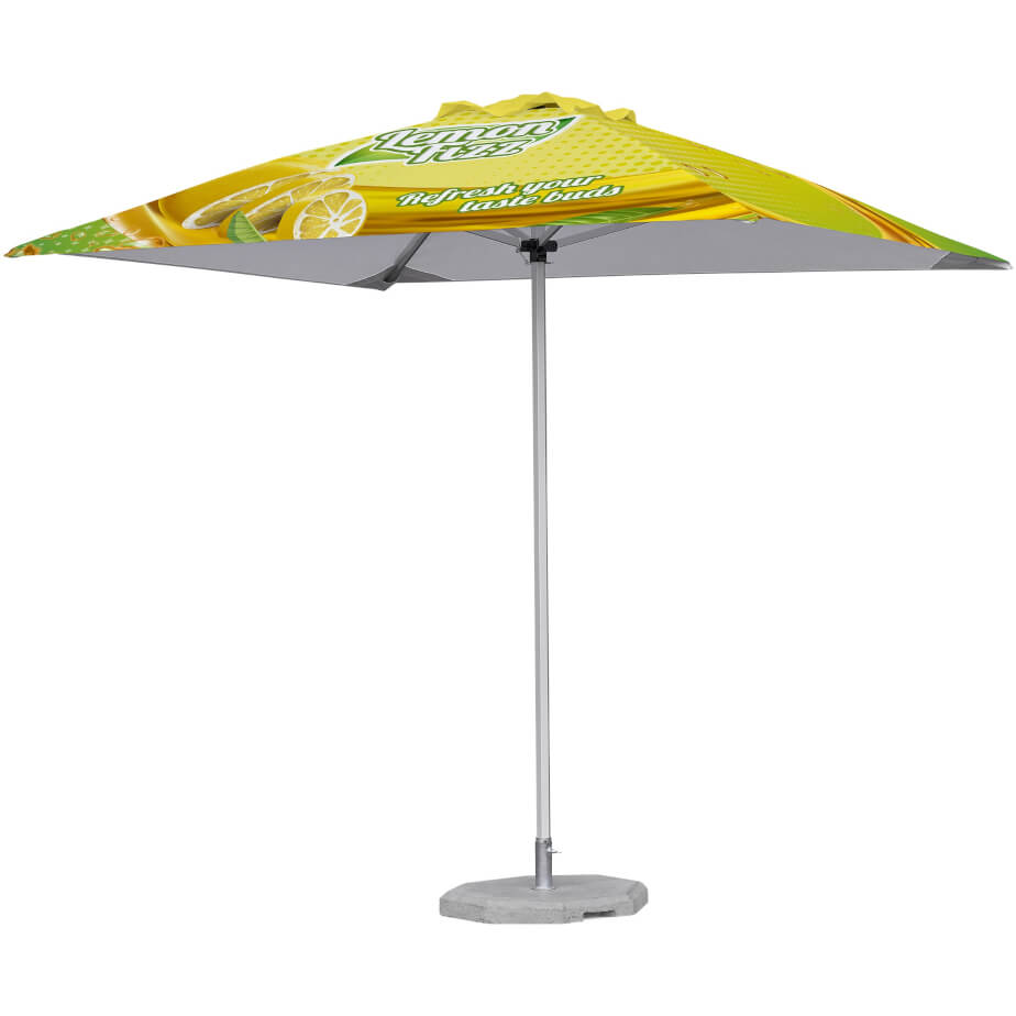 Legend Sublimated Parasol Single Pole - 2m x 2m