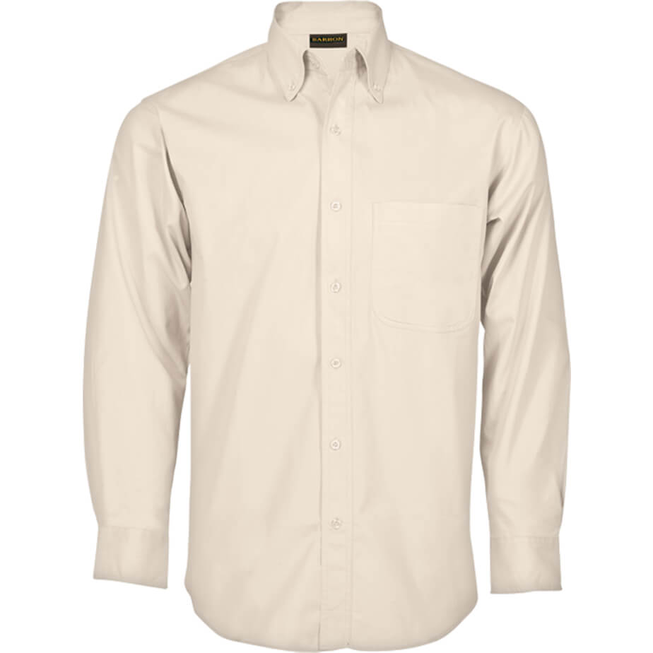 Men's Brushed Cotton Twill Lounge Long Sleeve