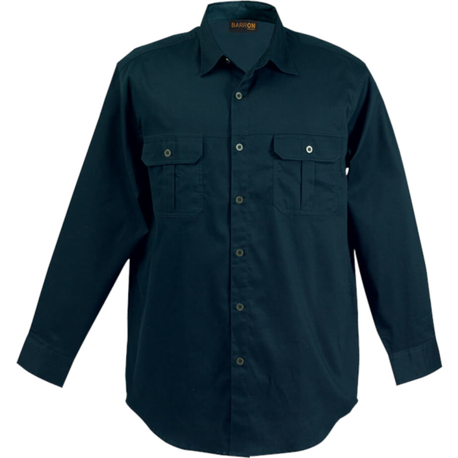 Men's Bush Shirt Long Sleeve