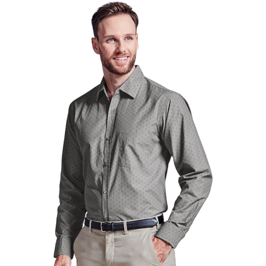 Men's Claremont Lounge Shirt Long Sleeve