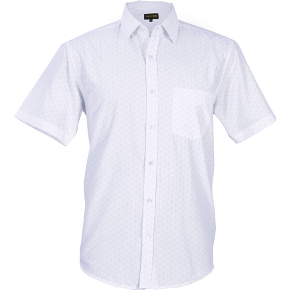 Mens Claremont Lounge Shirt Short Sleeve