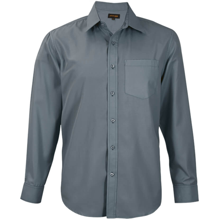 Mens Easy Care Lounge Shirt Long Sleeve