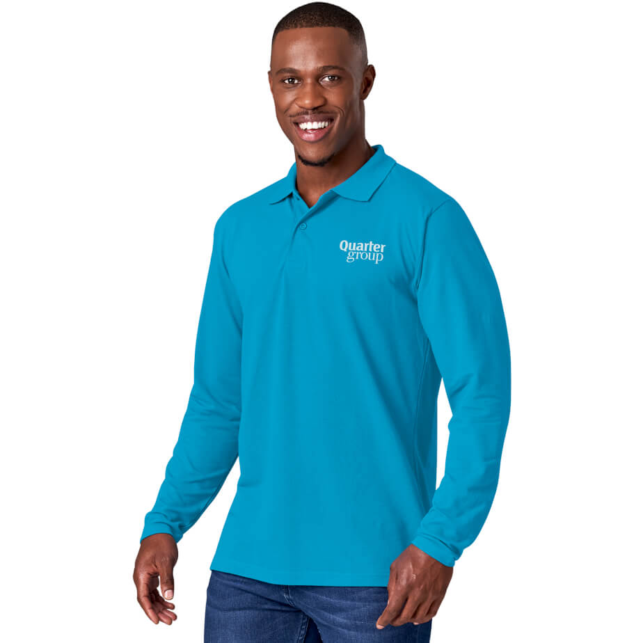 Men's Long Sleeve Elemental Golf Shirt