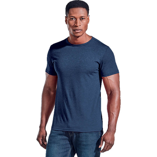 Men's Mélange Crew Neck T-Shirt