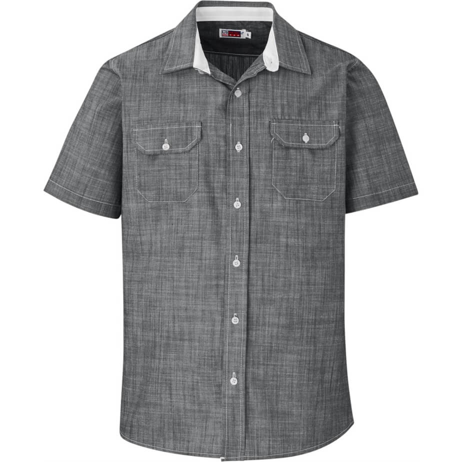 Men's Short Sleeve Windsor Shirt