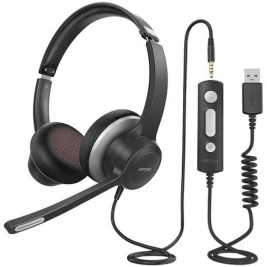 Mpow HC6 Business Wired Headset