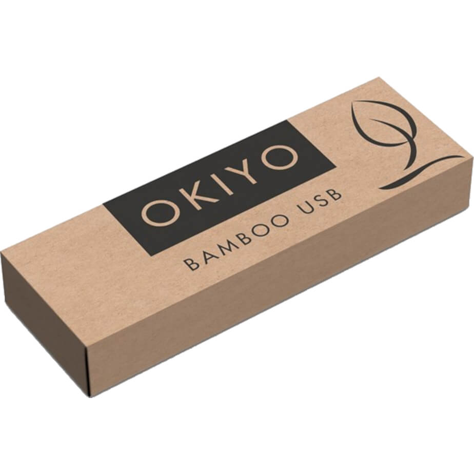 Okiyo Bakemono Bamboo Flash Drive - 32GB