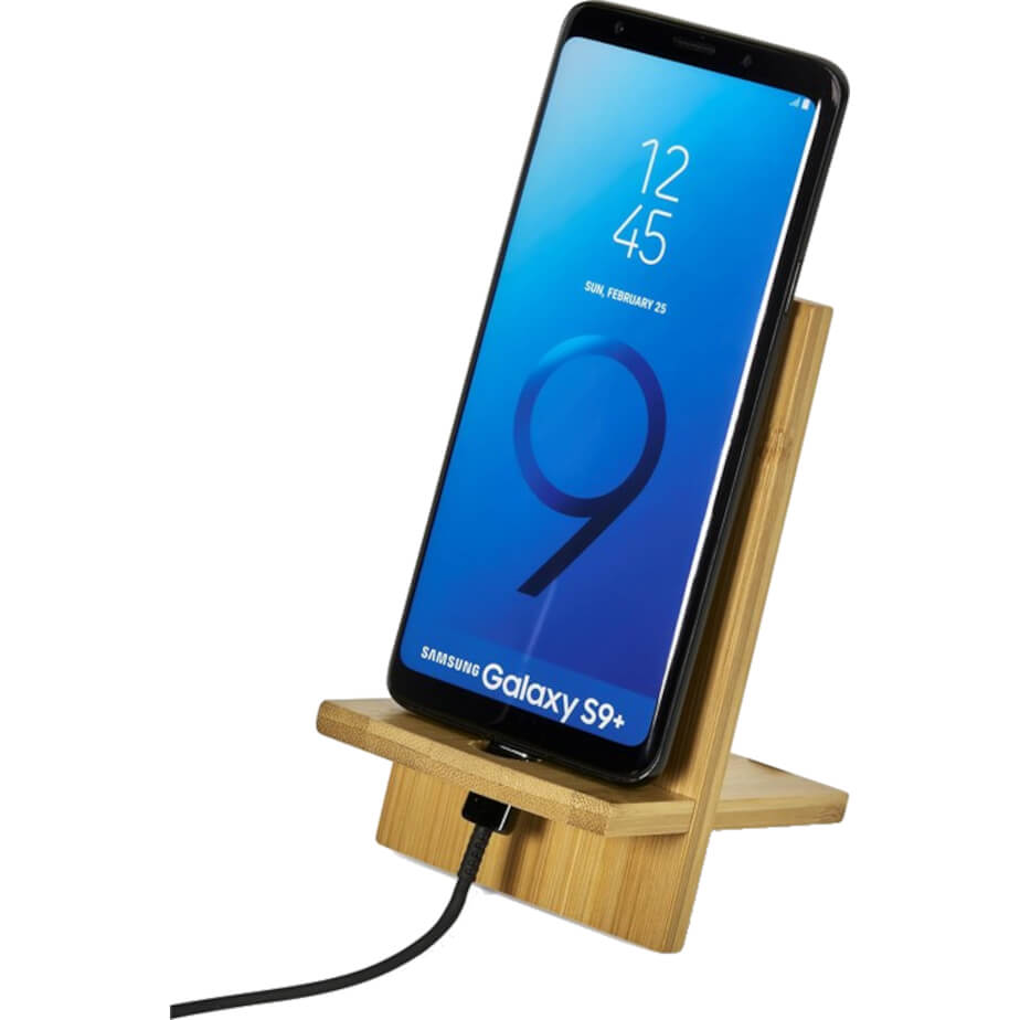 Okiyo Ekslens Bamboo Phone Stand