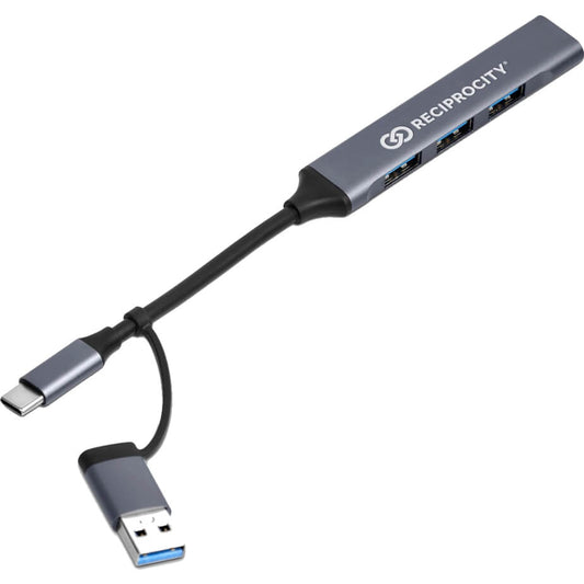 Swiss Cougar Vilnius 2-In-1 Connector USB Hub