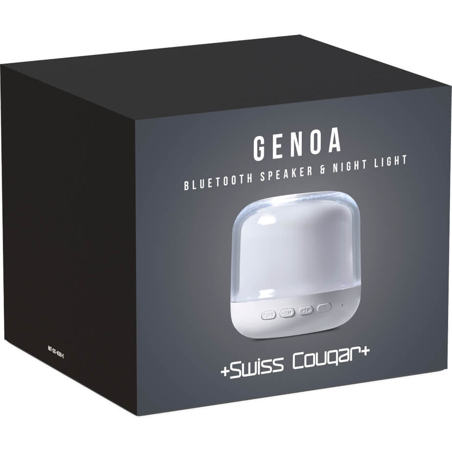 Swiss Cougar Genoa Bluetooth Speaker & Night Light