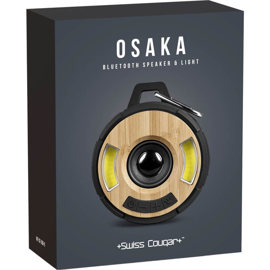 Swiss Cougar Osaka Bluetooth Speaker & Night Light