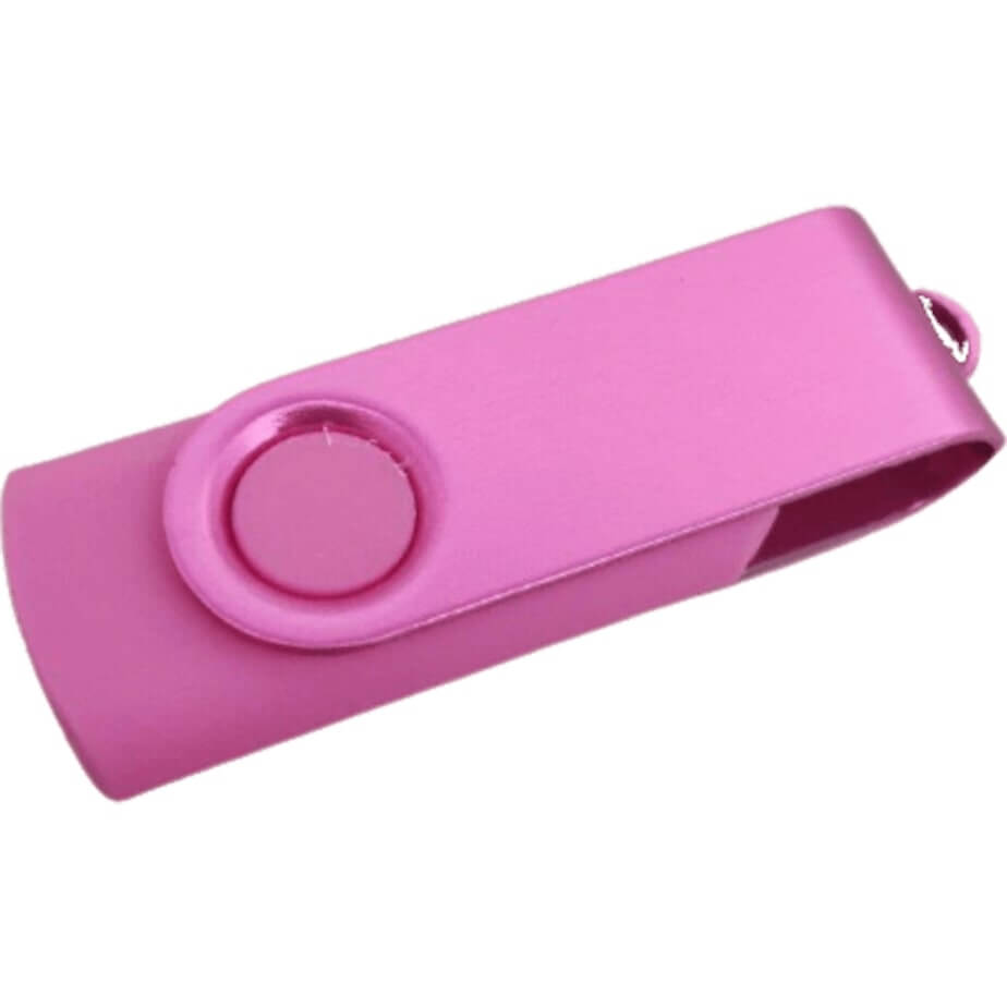 Colour Swivel USB With Lanyard